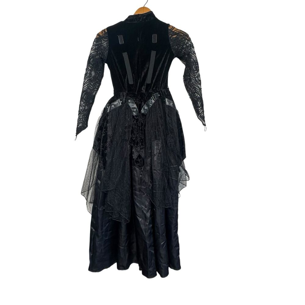 Spirit Halloween Signature Collection Girls Angel Of Darkness Costume Size 8-10 - Picture 11 of 12